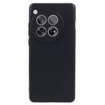For OnePlus 12 5G Case Drop-resistant Glossy TPU Phone Back Shell with Precise Lens Cutouts