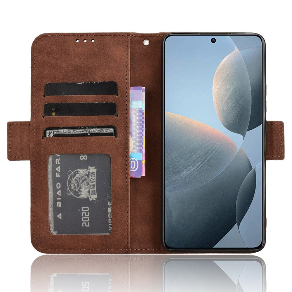 For Xiaomi Redmi K70E 5G / Poco X6 Pro 5G Phone Case Card Slot Stand Magnetic Closure Cover