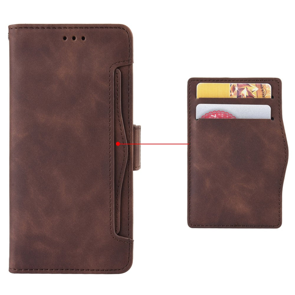 For Xiaomi Redmi K70E 5G / Poco X6 Pro 5G Phone Case Card Slot Stand Magnetic Closure Cover