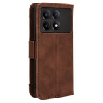 For Xiaomi Redmi K70E 5G / Poco X6 Pro 5G Phone Case Card Slot Stand Magnetic Closure Cover
