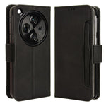 For Oppo Find N3 5G / OnePlus Open PU Leather Protective Case Card Holder Stand Flip Cover