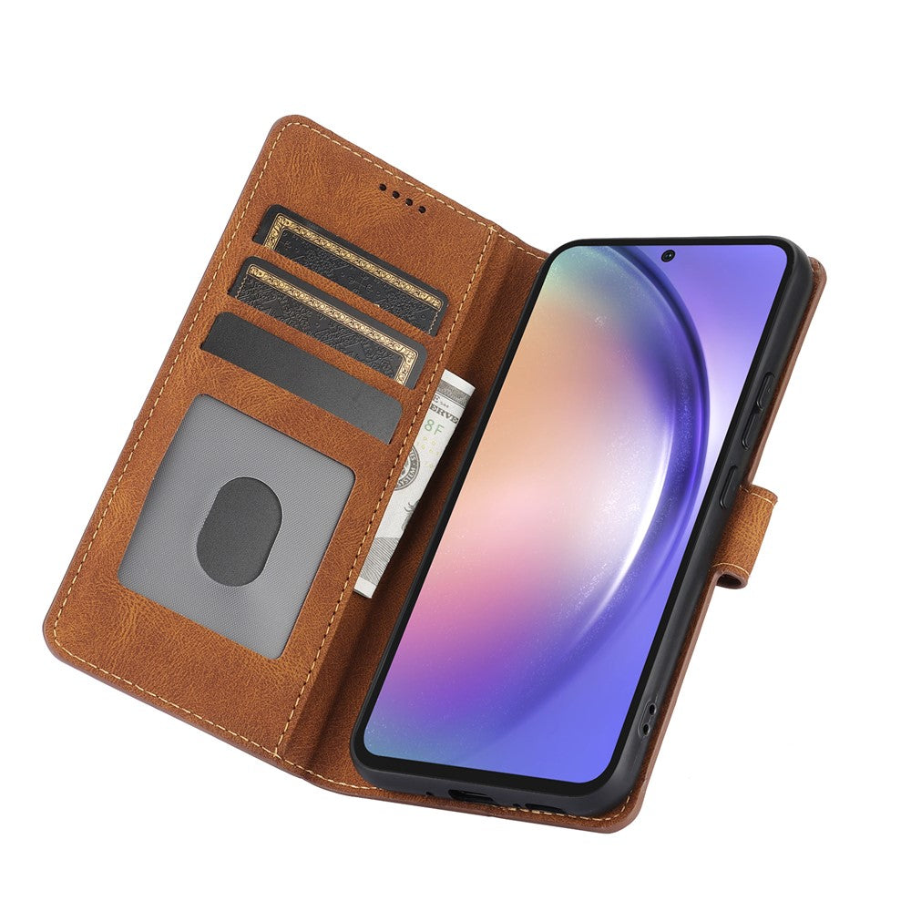 For Samsung Galaxy A55 5G Phone Case Wallet Leather Stand Cover