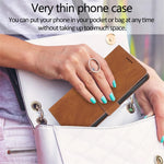 For Samsung Galaxy A55 5G Phone Case Wallet Leather Stand Cover