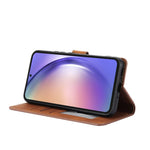 Til Samsung Galaxy A15 5G Læderpung Etui Flip Telefon Cover