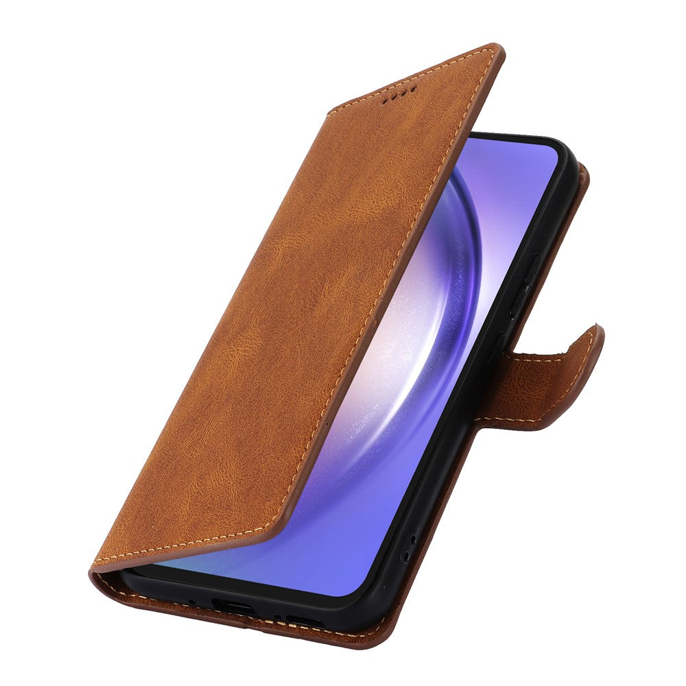 Til Samsung Galaxy A15 5G Læderpung Etui Flip Telefon Cover