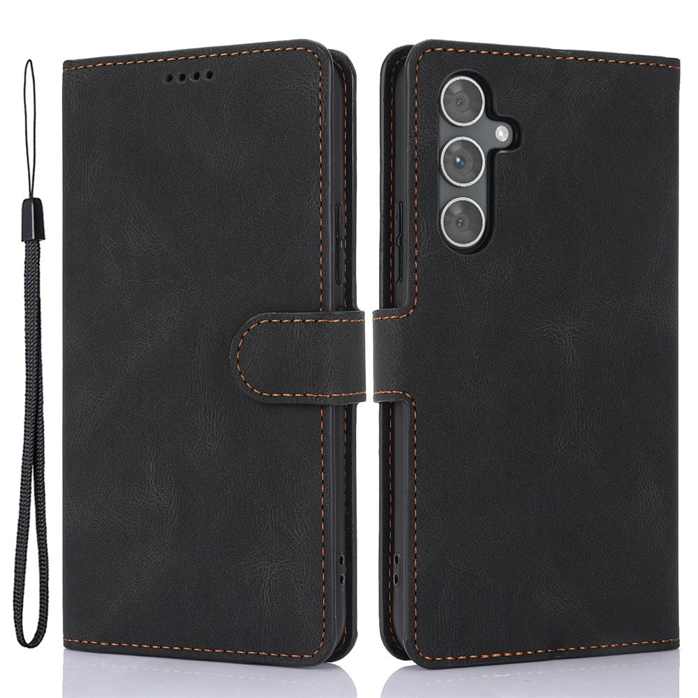 Til Samsung Galaxy A15 5G Læderpung Etui Flip Telefon Cover