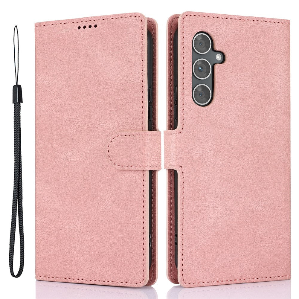 Til Samsung Galaxy A15 5G Læderpung Etui Flip Telefon Cover