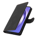 For Samsung Galaxy A25 5G (Global) (161.0 x 76.5 x 8.3mm) Classic Leather Phone Case Wallet Stand Cover