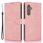 For Samsung Galaxy A25 5G (Global) (161.0 x 76.5 x 8.3mm) Classic Leather Phone Case Wallet Stand Cover