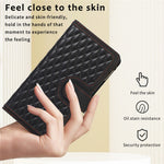 For Samsung Galaxy A73 5G Cell Phone Case Anti-drop 9 Card Slots Wallet Cover with Wrist Strap