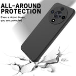 Til Honor Magic6 Lite 5G / X9b 5G etui Anti-fingeraftryk Flydende Silikone Blød Inderfor Smartphone Cover