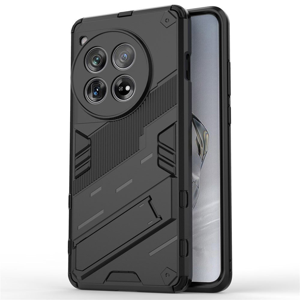 Fodral för OnePlus 12 5G Inbyggt stativ Dubbelskiktat TPU+PC mobilskal
