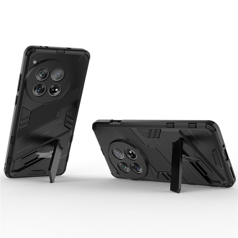 Fodral för OnePlus 12 5G Inbyggt stativ Dubbelskiktat TPU+PC mobilskal