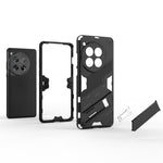 Fodral för OnePlus 12 5G Inbyggt stativ Dubbelskiktat TPU+PC mobilskal