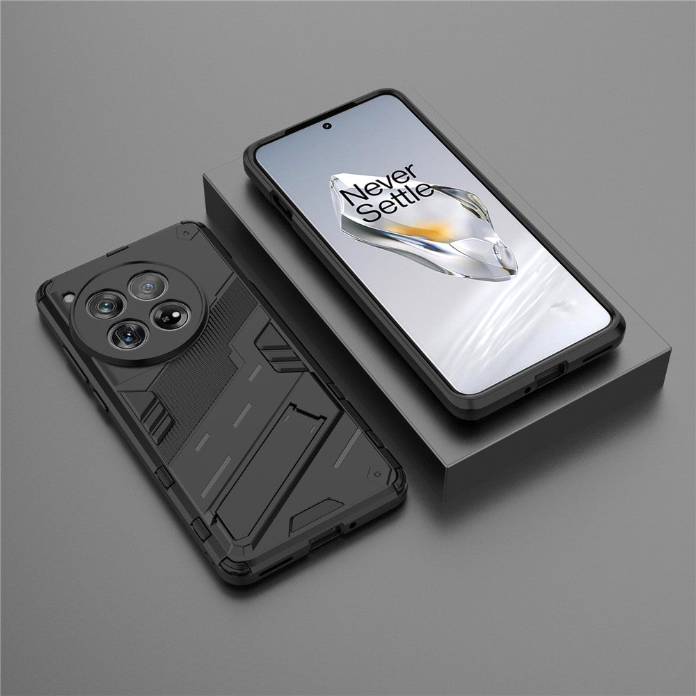 Fodral för OnePlus 12 5G Inbyggt stativ Dubbelskiktat TPU+PC mobilskal