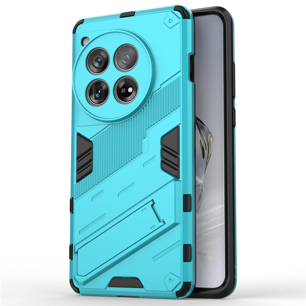 Case for OnePlus 12 5G Built-in Kickstand Dual-Layer TPU+PC Phone Cover