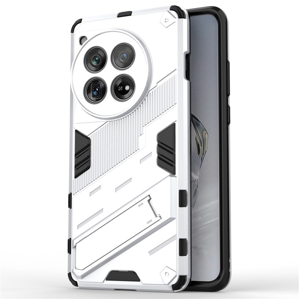 Case for OnePlus 12 5G Built-in Kickstand Dual-Layer TPU+PC Phone Cover