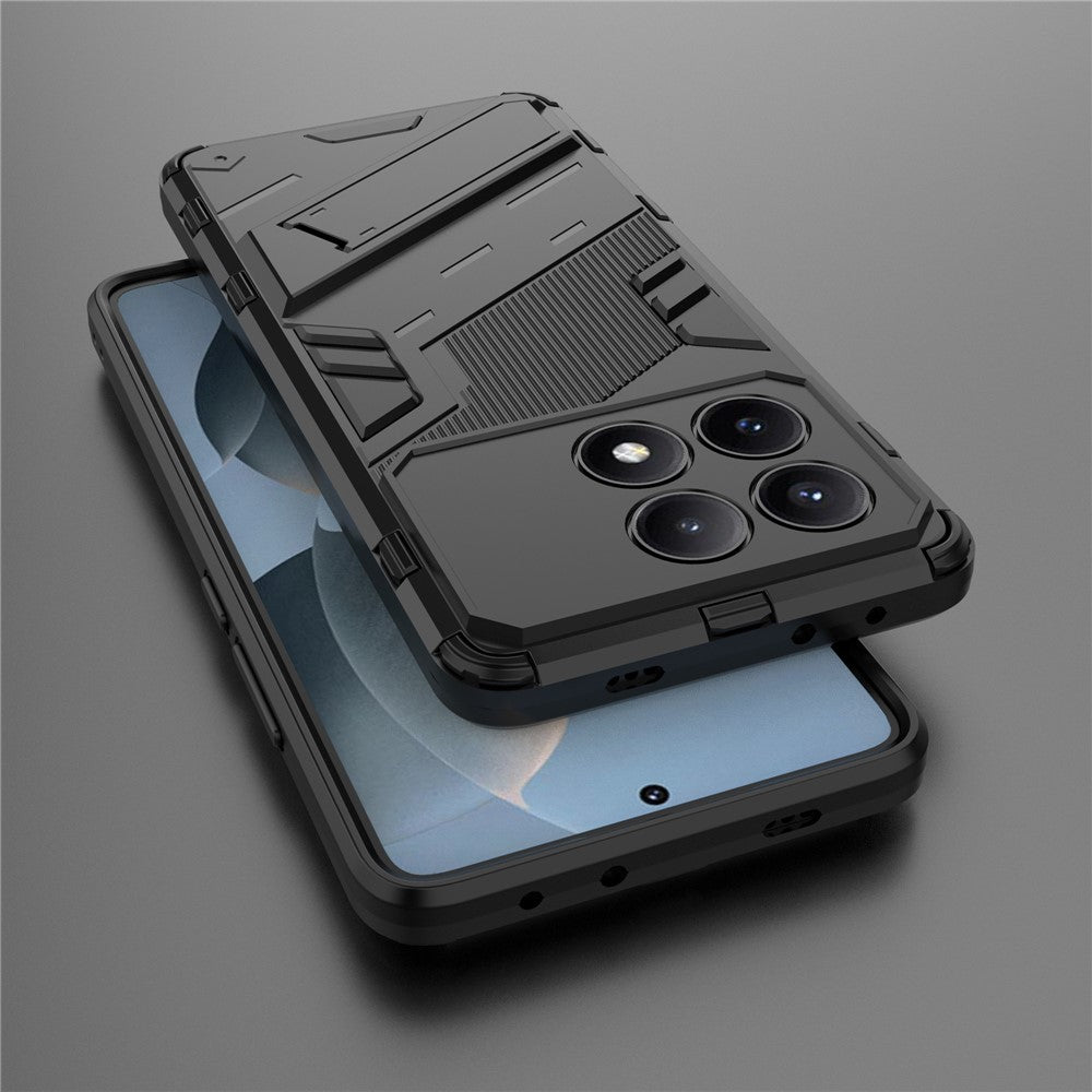 For Xiaomi Redmi K70E 5G / Poco X6 Pro 5G Case Kickstand Anti-Fall Phone Cover