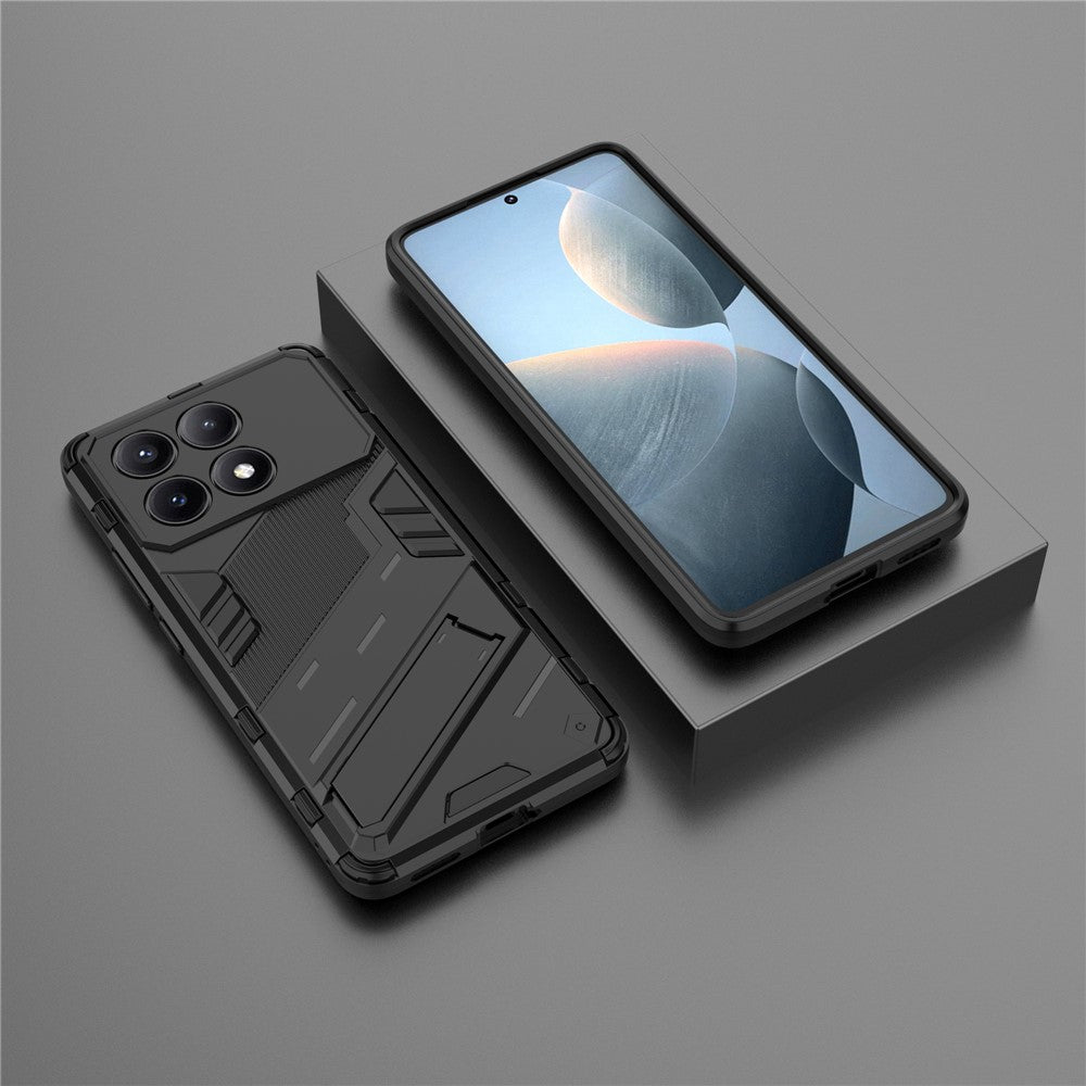 For Xiaomi Redmi K70E 5G / Poco X6 Pro 5G Case Kickstand Anti-Fall Phone Cover