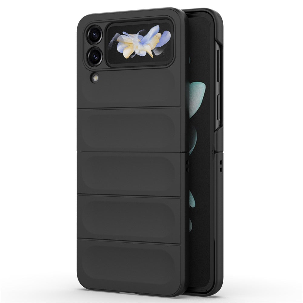 Til Samsung Galaxy Z Flip4 5G cover - Hårdt PC-bagcover med faldbeskyttelse