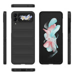 Til Samsung Galaxy Z Flip4 5G cover - Hårdt PC-bagcover med faldbeskyttelse