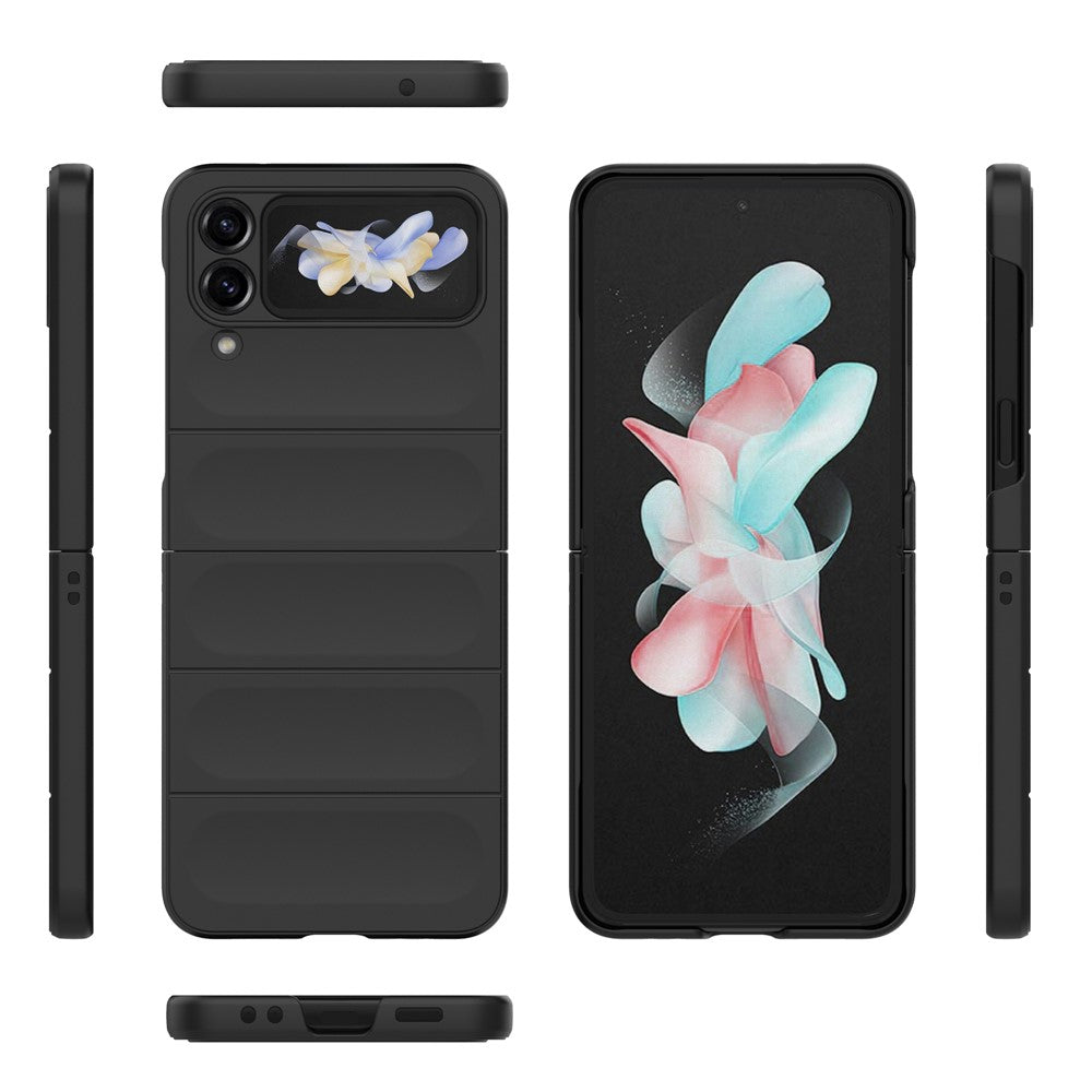 Til Samsung Galaxy Z Flip4 5G cover - Hårdt PC-bagcover med faldbeskyttelse