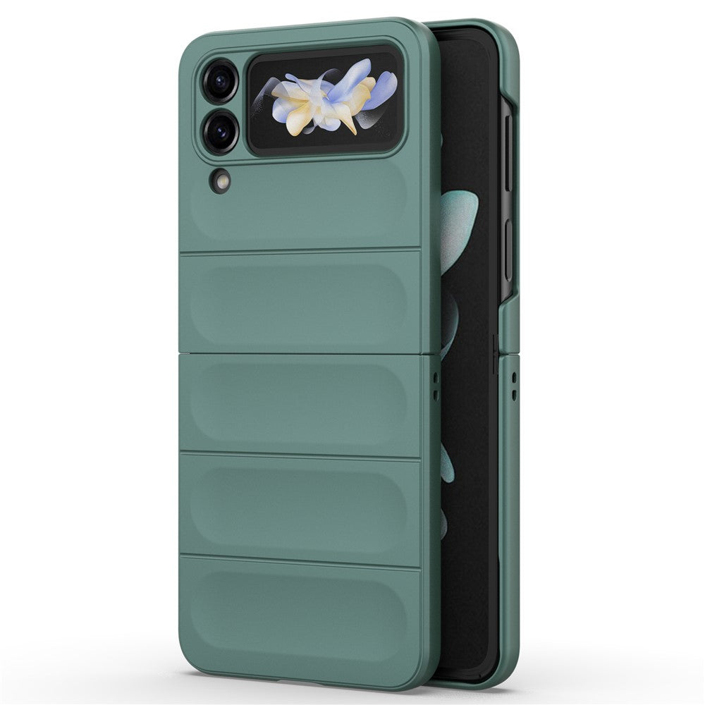 Til Samsung Galaxy Z Flip4 5G cover - Hårdt PC-bagcover med faldbeskyttelse