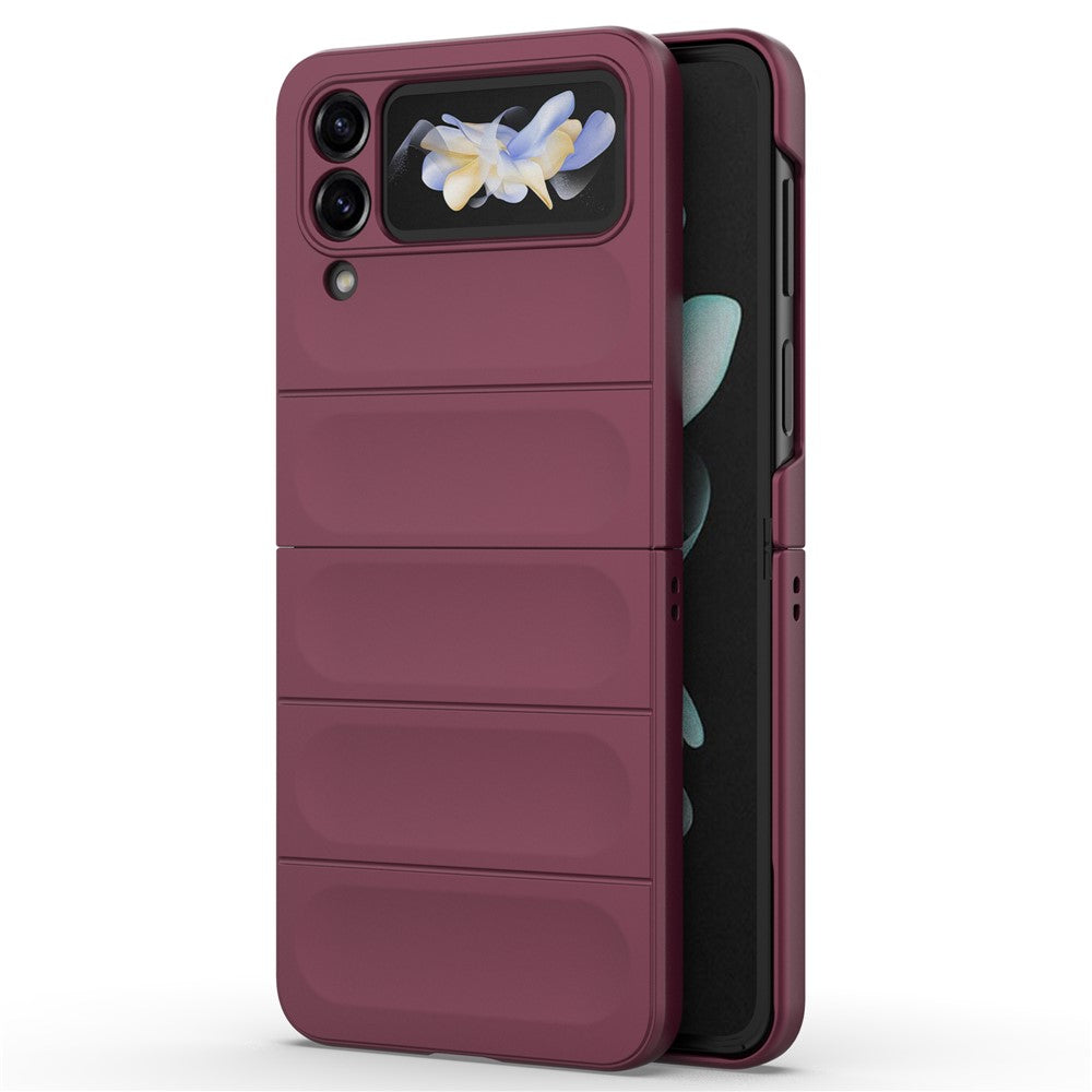 Til Samsung Galaxy Z Flip4 5G cover - Hårdt PC-bagcover med faldbeskyttelse