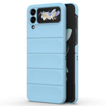 Til Samsung Galaxy Z Flip4 5G cover - Hårdt PC-bagcover med faldbeskyttelse
