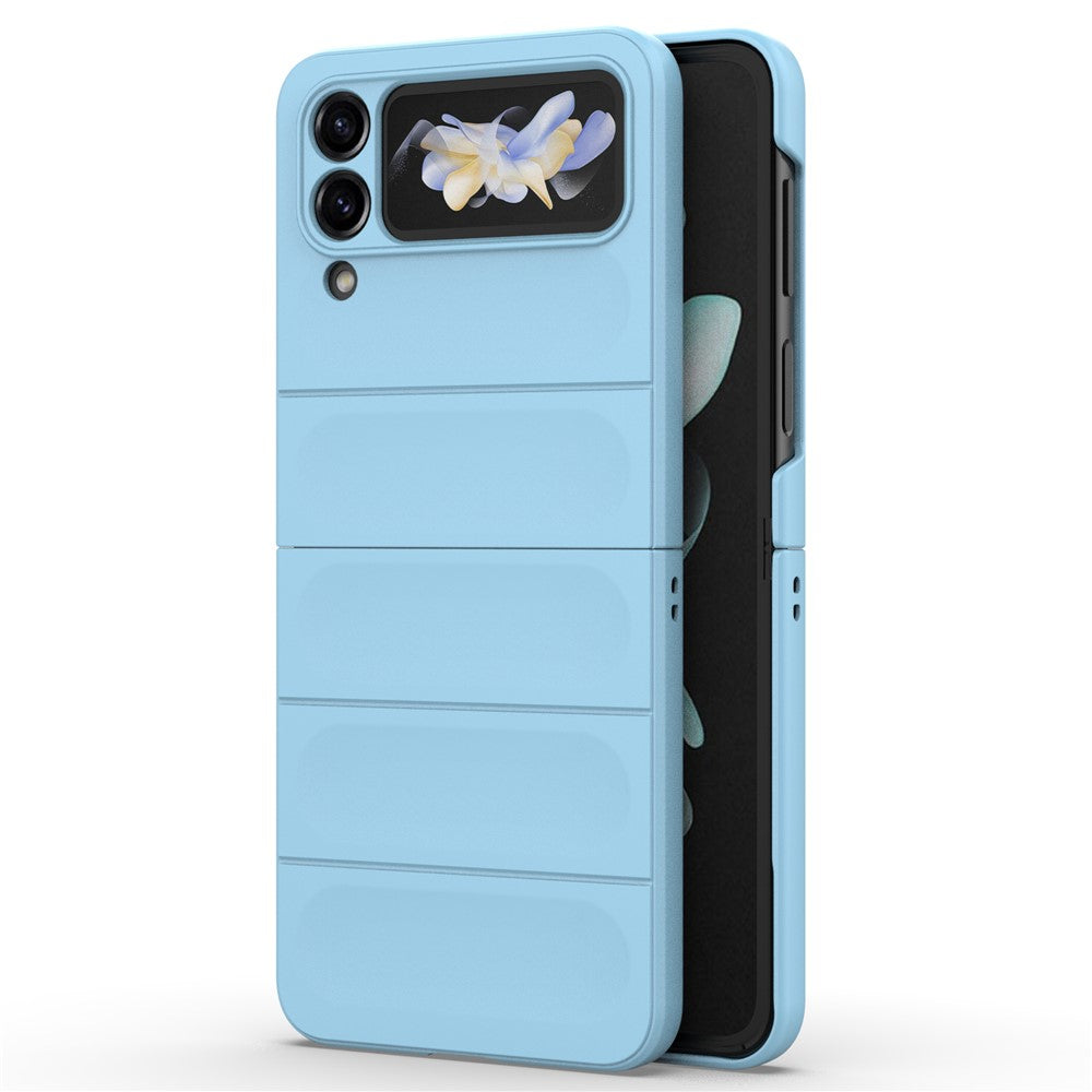 Til Samsung Galaxy Z Flip4 5G cover - Hårdt PC-bagcover med faldbeskyttelse