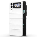 Til Samsung Galaxy Z Flip4 5G cover - Hårdt PC-bagcover med faldbeskyttelse