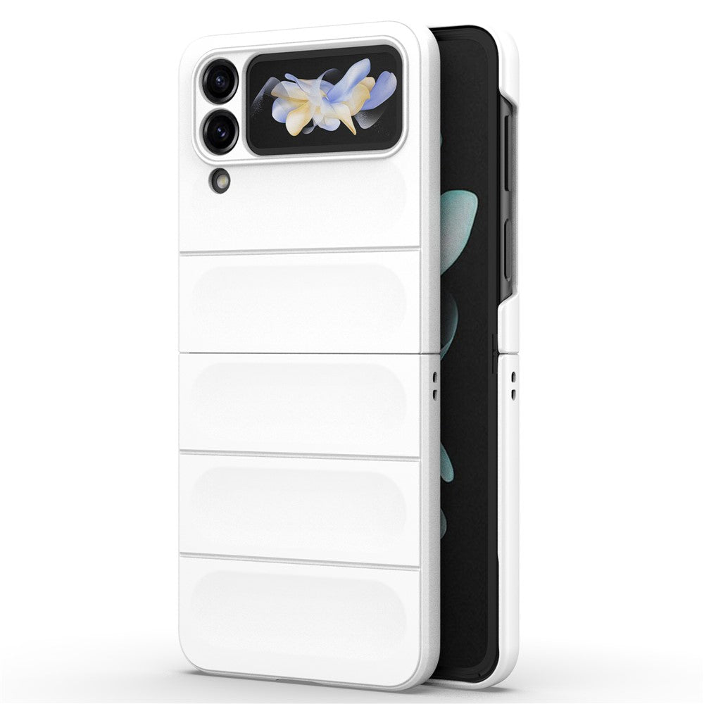 Til Samsung Galaxy Z Flip4 5G cover - Hårdt PC-bagcover med faldbeskyttelse