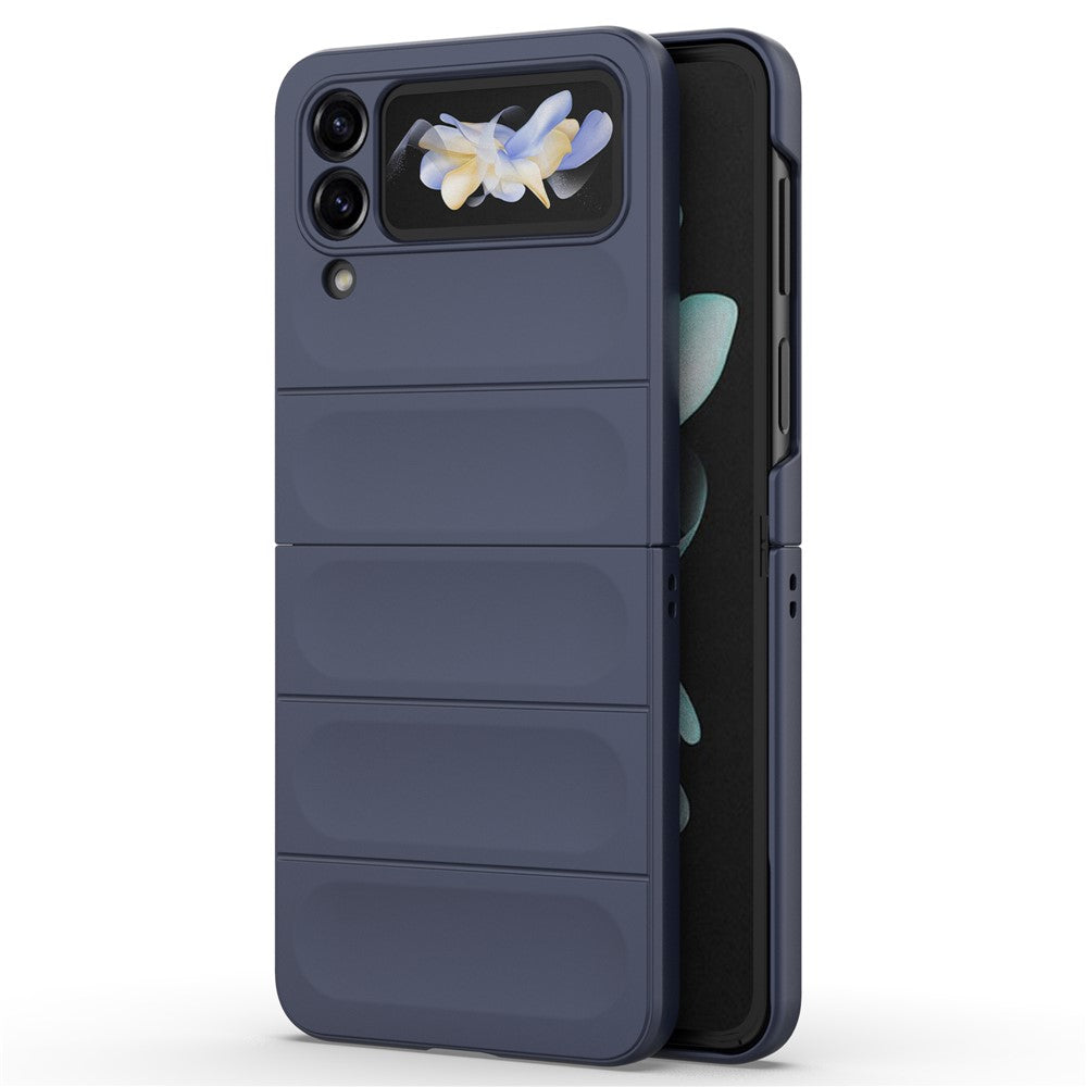 Til Samsung Galaxy Z Flip4 5G cover - Hårdt PC-bagcover med faldbeskyttelse