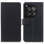 For OnePlus 12 5G PU Leather Case Phone Cover Stand Wallet