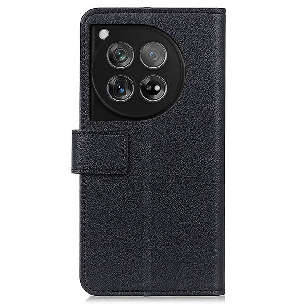 For OnePlus 12 5G PU Leather Case Phone Cover Stand Wallet