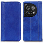 For OnePlus 12 5G Phone Cover Litchi Texture Magnetic Split Leather Wallet Case