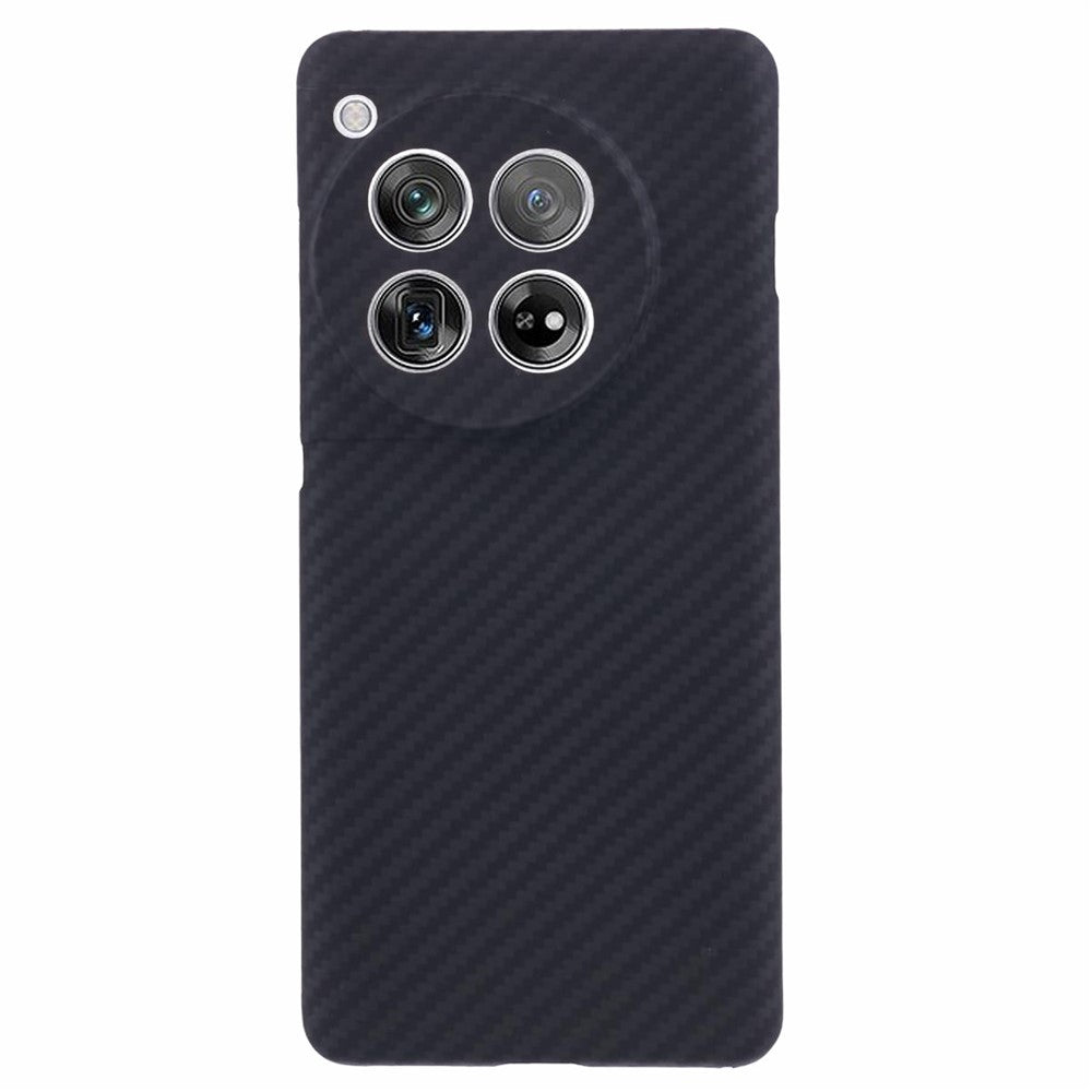 Mobilskal till OnePlus 12 5G 1500D Aramidfiber bakstycke (exakt linshål)