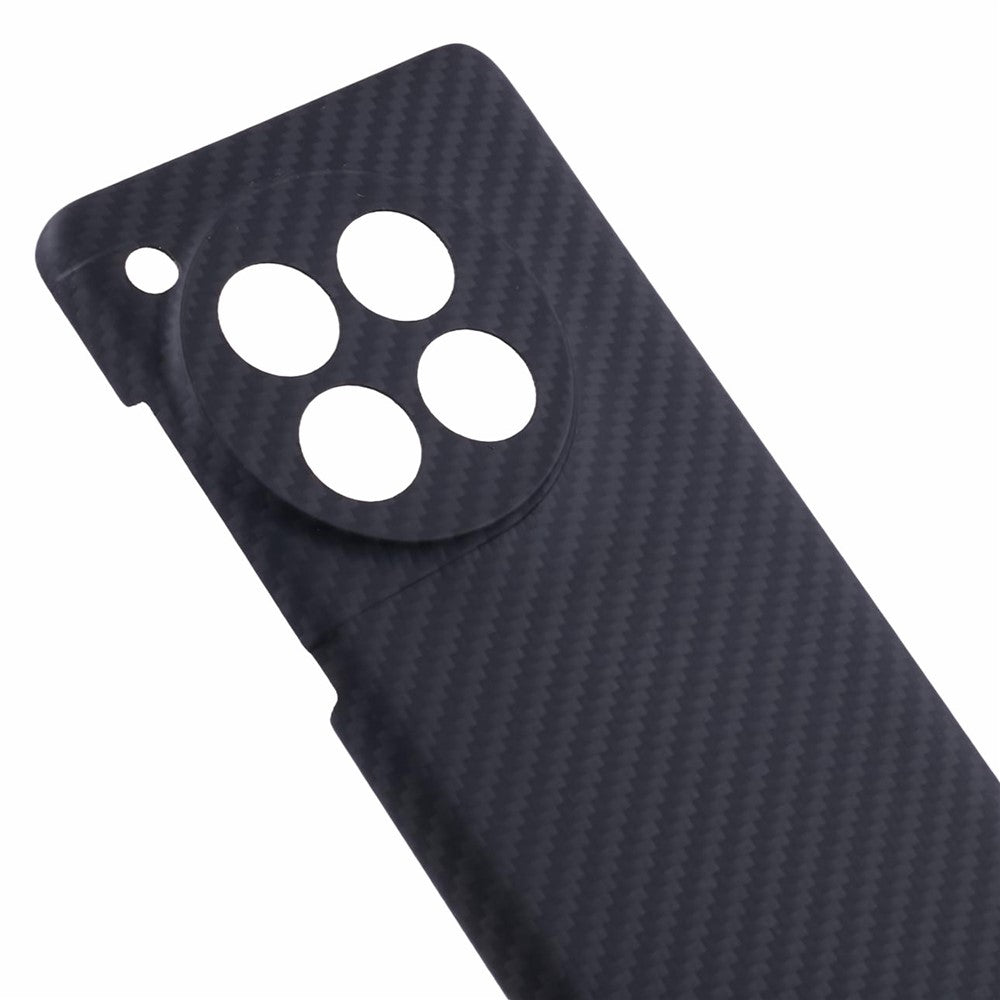 Mobilskal till OnePlus 12 5G 1500D Aramidfiber bakstycke (exakt linshål)