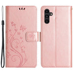 For Samsung Galaxy A55 5G Butterfly Leather Case Phone Cover with Stand Wallet