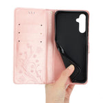 For Samsung Galaxy A55 5G Butterfly Leather Case Phone Cover with Stand Wallet