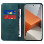 BETOPNICE 003 för Xiaomi Redmi Note 13 Pro+ 5G Plånboksfodral RFID-blockerande läderfodral