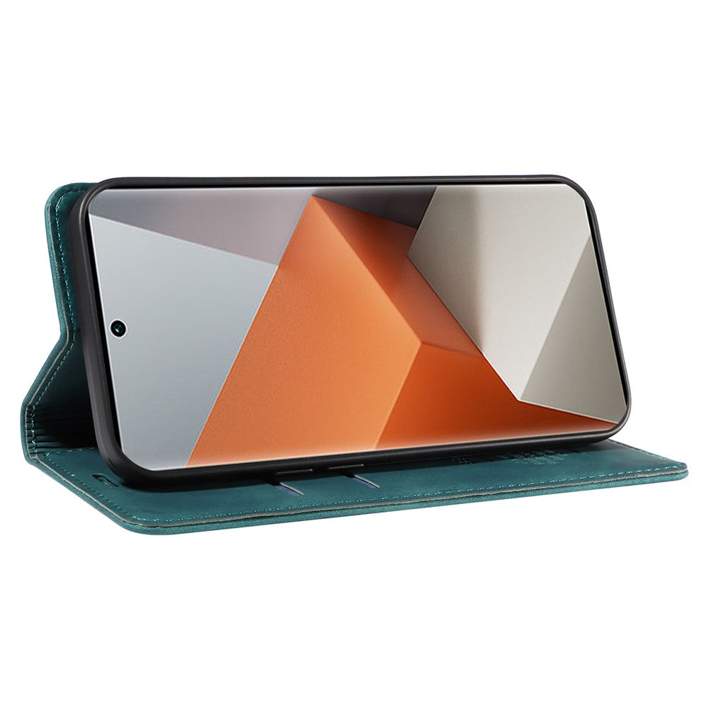 BETOPNICE 003 för Xiaomi Redmi Note 13 Pro+ 5G Plånboksfodral RFID-blockerande läderfodral