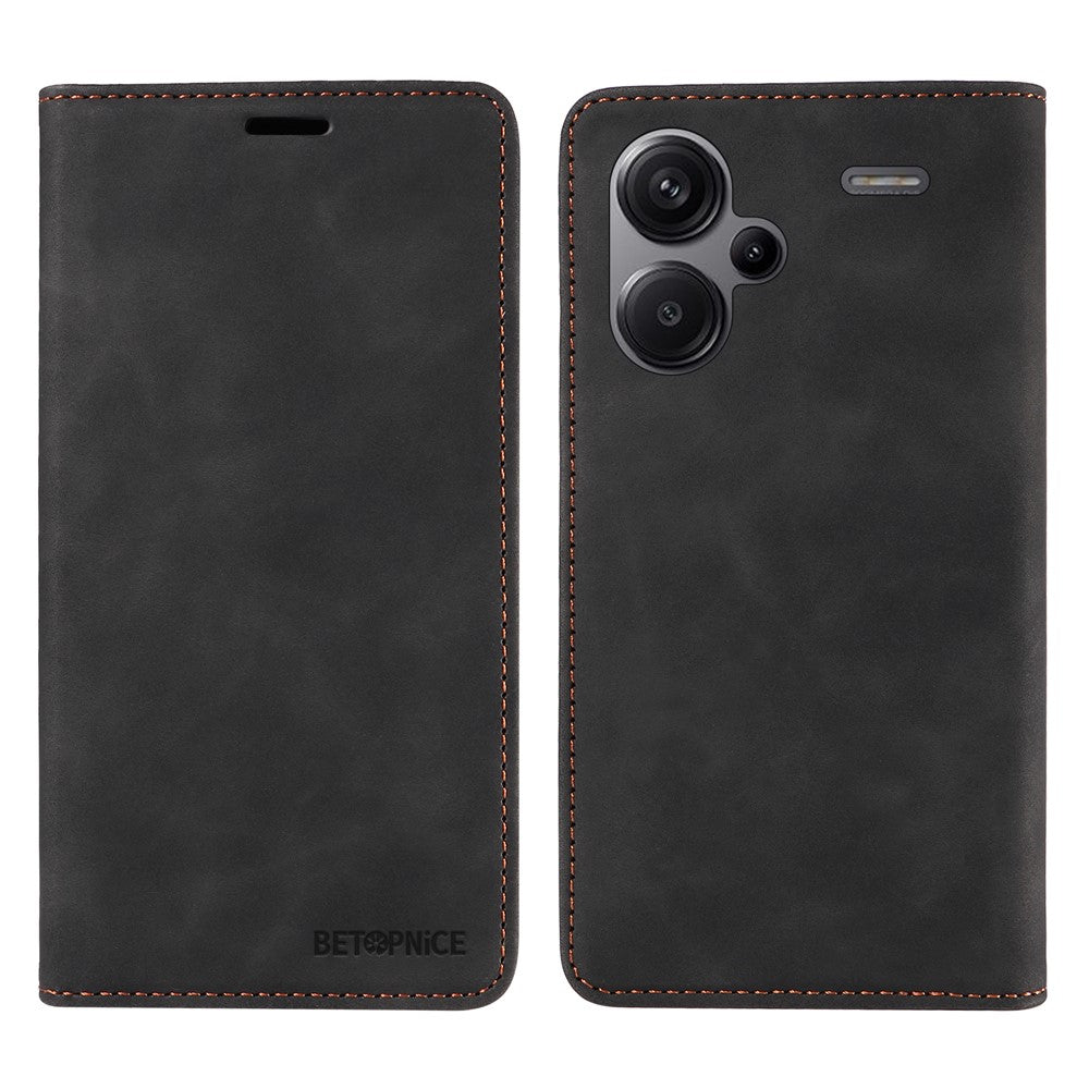 BETOPNICE 003 for Xiaomi Redmi Note 13 Pro+ 5G Wallet Case RFID Blocking Leather Cover