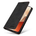 BETOPNICE 003 för Xiaomi Redmi Note 13 5G Läderfodral RFID-blockerande stativplånbok
