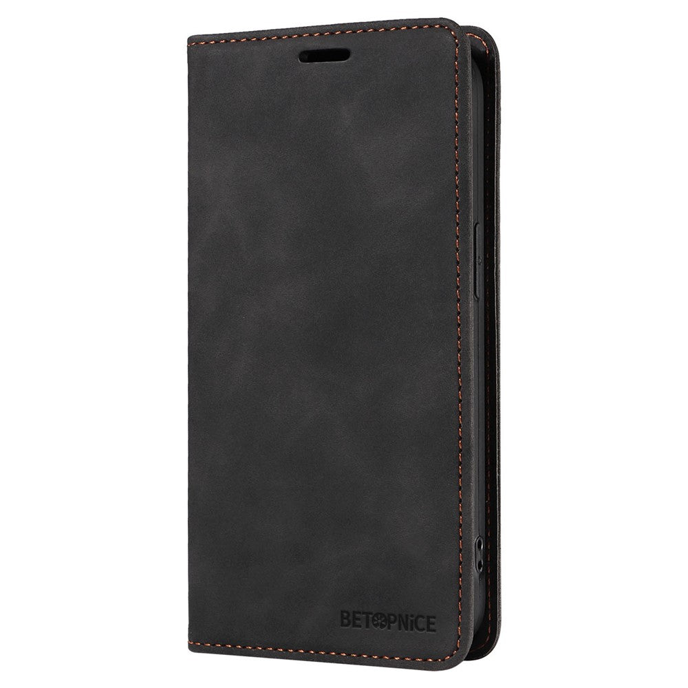 BETOPNICE 003 för Xiaomi Redmi Note 13 5G Läderfodral RFID-blockerande stativplånbok