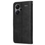Xiaomi Redmi Note 13 Pro+ 5G Läderfodral Stativskydd Korthållare med Rem