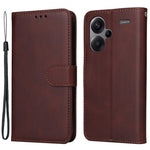 Xiaomi Redmi Note 13 Pro+ 5G Läderfodral Stativskydd Korthållare med Rem