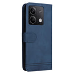 For Xiaomi Redmi Note 13 5G Leather Wallet Cases Skin Touch Phone Cover Stand with Strap