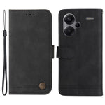 For Xiaomi Redmi Note 13 Pro+ 5G Leather Wallet Cases Skin Touch Phone Cover Stand with Strap
