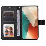 For Xiaomi Redmi Note 13 5G Case Stand Leather Phone Cover Wallet with Strap